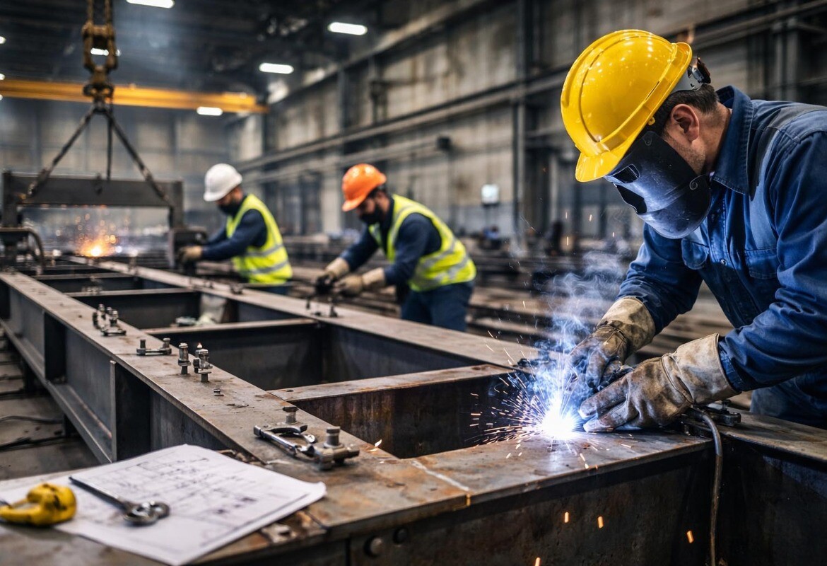 Çelik Konstrüksiyon Montaj